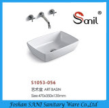Suuply Hot Sale Vitreous China Dining Sink Without Faucet (S1053-056)