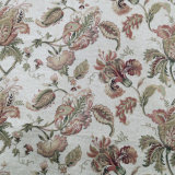 American Floral Chenille Curtain Fabric