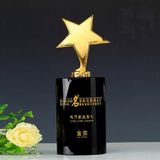 Black Crystal Trophy for Souvenir