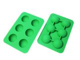 Food Grade 6 Cavity Silicone Ball Shape Ice Cube Tray