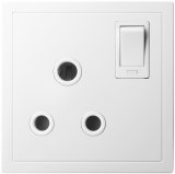 15A 1 Gang Switched Socket Outlet