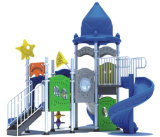 2015 Hot Selling Outdoor Playground Slide with GS and TUV Certificate (QQ14035-2)