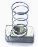 Spring Nut with Long Spring Zinc Plated