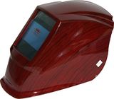 Red Wood Solar Power Auto Darken Welding Helmet