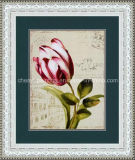 Ivory Classical Picture Frame Tulip Flower Decorative Painting