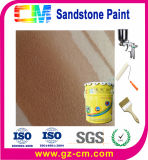 Exterior Stone Finish Wall Paint/Anti-Cracked Sandstone Paint