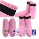 2015 3mm Waterproof Pink Neoprene Diving Socks