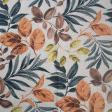 Modern Digital Printed Floral Linen Sofa Drapery Curtain Fabric