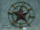 Metal Star Wall Decor for Garden Decoration, Home Decor