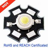 White 0.5 Watt High Power LED with Star Heat Sink