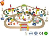 108PCS Toy Wooden Train / Wooden Train Track (JM-A108)