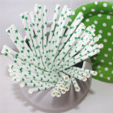 Disposable Paper Drinking Straw for Christmas Day