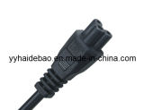 American Iec 60320 C5 Clover Leaf Plug Power Cord (QT1)