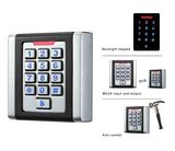 Square Design Metal Keypad Access Control RFID Reader Device (K6EM-W)