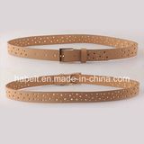 2016 Fashion Women Pierced Rivet Belts