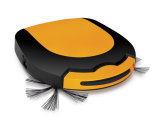 Cheap Robot Vacuum Cleaner with Two Side Brushes