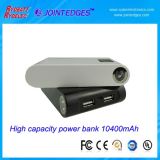 Portable High Capacity Li-ion Battery Power Bank 10400mAh USB Charger