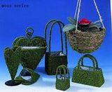 Moss Flower Pot, Basket