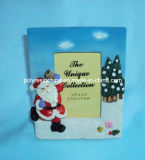 Photo Frame Gifts for Christmas Holiday with Santa Claus Figurine Crafts