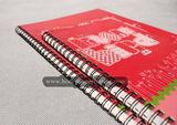 Paper Cover Promotional Spiral Notebook