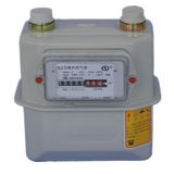 Residental Digital LPG Gas Meter with 4 Pieces Alkaline Battery