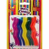 Wave Shaped Birthday Party Candles (GYCY0029)