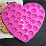 30 Silicone Tray Pop Cake Stick Mould with 4 Love Chocolate Cake Mould