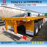 2015 New Made in China Tongya Flatbed Semi Trailer