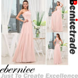 Elegant Pink One-Shoulder Wedding Briedsmaid Dress