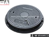 En124 SMC Composite Resin Manhole Cover for Road Facility