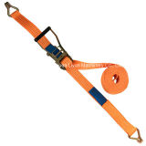50mm Cargo Control Ratchet Strap with Double J Hook, LC 2000kg