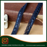 The Narrow Side of Cotton Lace with The Color Ribbon