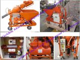 Concrete Mortar Pump Wet Plastering Spraying Machine