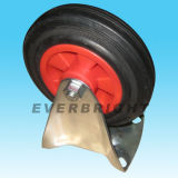 Rubber Wheel with Plastic Core Fixed Caster (11XXXPHF)