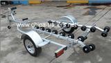 Single Galvanized Jet Ski Trailer with Rollers
