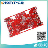 Red Printed Circuit Board with 2 Layers