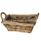 Painting Handmade Fork Art Willow Basket