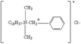 Surfactant Cationic Surface Active Agent Benzyldimethyl (octadecyl) Ammonium Chloride
