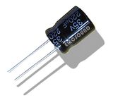 DIP Low Impedance Aluminum Electrolytic Capacitors CD286