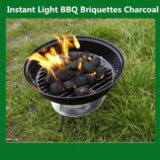 High Quality Pillow Shape Odorless BBQ Charcoal Briquette