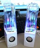 USB Water Dancing Speakers, Mini Speaker with LED Colorful Fountain