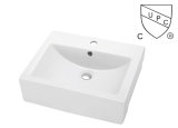 Cupc Approved Rectangular Ceramic Bathroom Lavatory Sinks (SN118-229)