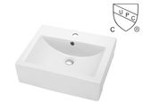 Cupc Approved Rectangular Ceramic Bathroom Lavatory Sinks (SN118-229)