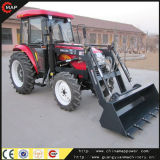 4WD Tractor Agriculture Machines 80HP with Loader