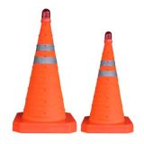 PE Stand Reflective Traffic Cone Ys01
