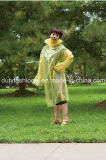 Adult 100% PE Disposable Poncho for Riding Walking Promotion