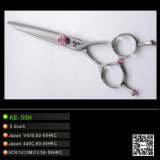 Opposing Handle Japanese Steel Hair Cutting Scissors (KE-55H)
