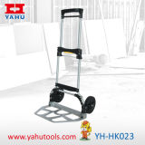 Aluminum Foldable Hand Truck Trolley with 120kg Load Capacity