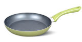 14cm Soft Green Aluminum Non-Stick Fry Pan