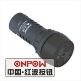 Onpow 22mm Buzzer (AD16-22M/12V, 22mm) CCC, CE,